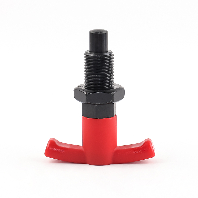 VCN250-BK Return Type T-Handle Carbon Steel Spring Detent Plungers
