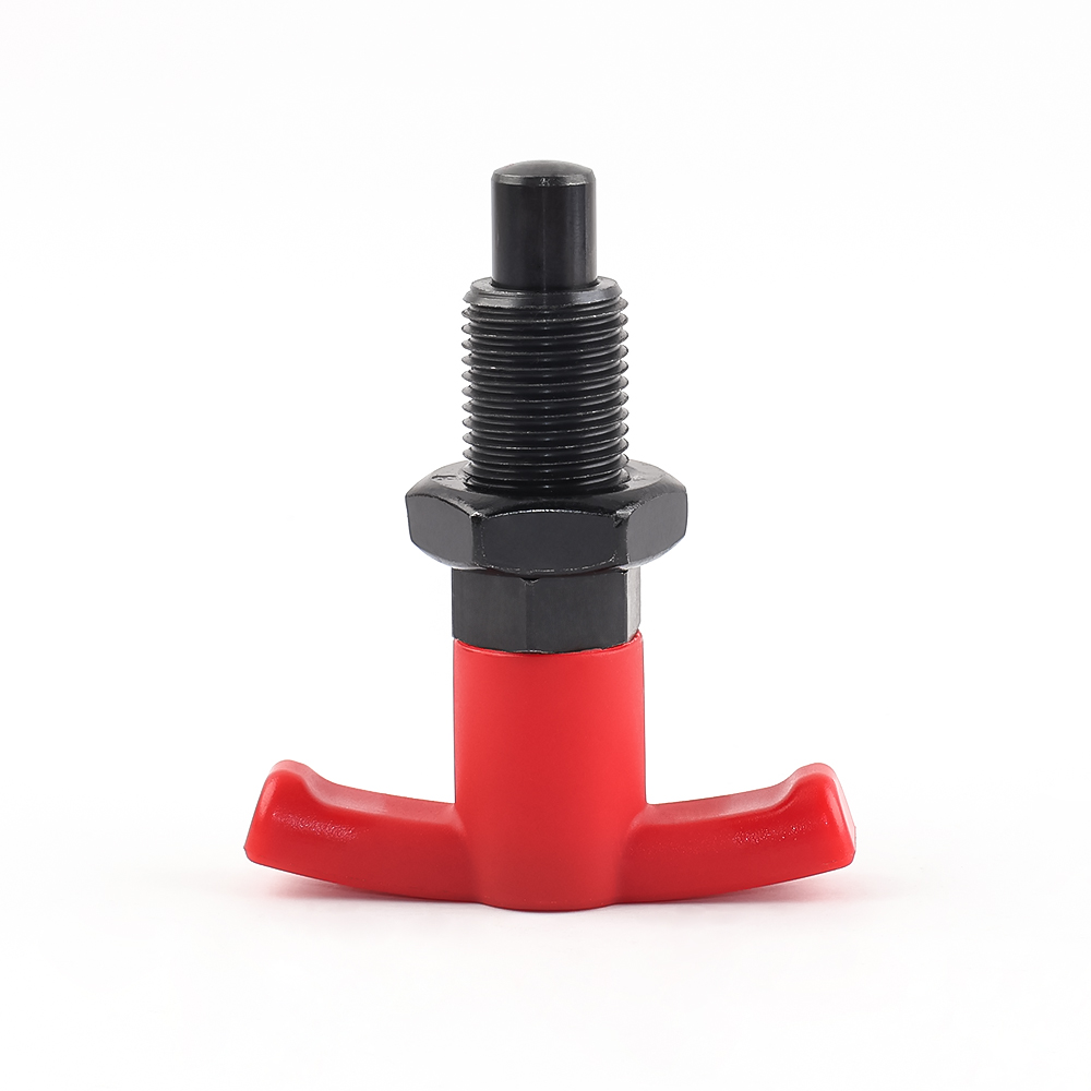 VCN250-BK Return Type T-Handle Carbon Steel Spring Detent Plungers