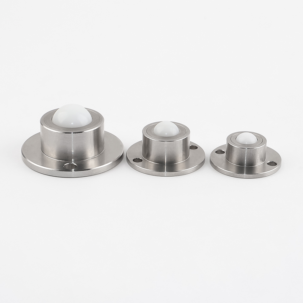 VCN318 High Precision Ball Transfer Baering - Flange Type，POM Ball