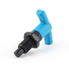 VCN250-BK Carbon Steel T-Handle Plastic Retractable Spring Plunger