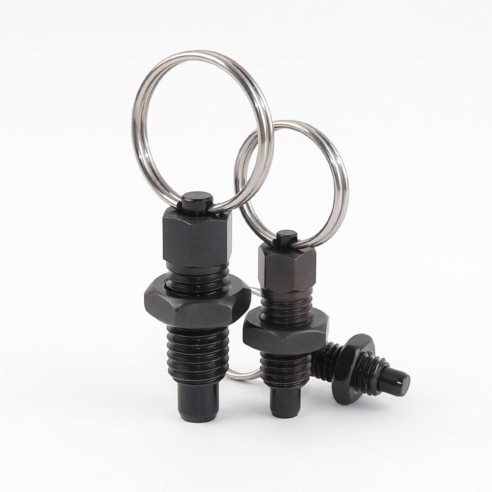 VCN217-LPK Carbon Steel Pull-ring Retractable Spring Plungers