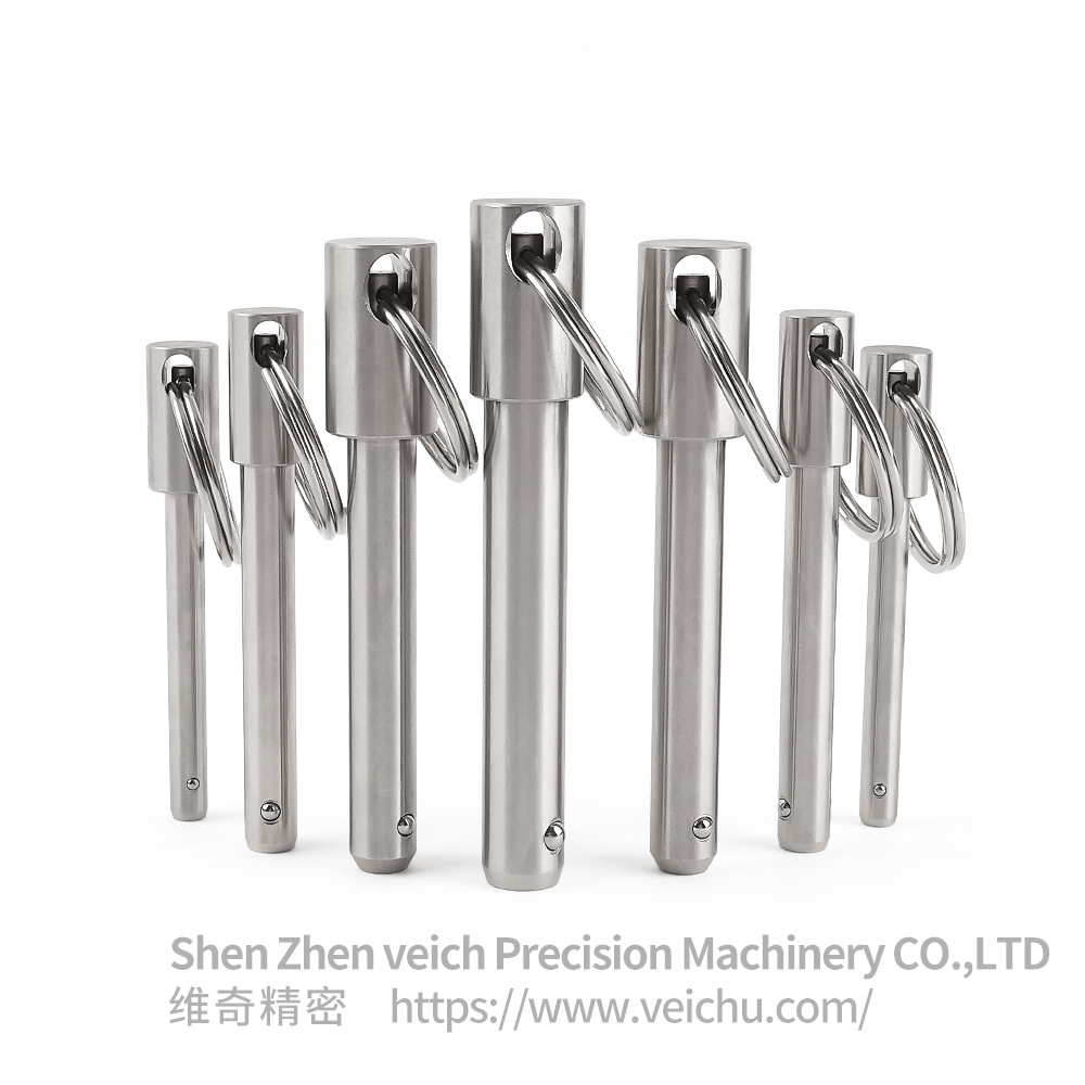 VCN115 All Stainless Steel Pull Ring Type Ball Lock Pin