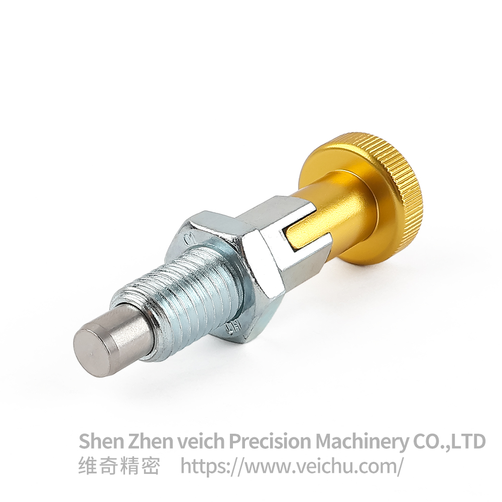 VCN217-CK -Gold Carbon Steel Indexing Plungers