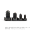 VCN417-ST Carbon Steel Ball Plunger with Single Slot