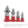 VCN221-BNK-Red Stainless Steel Nylon6 Knob Precision Indexing Plunger