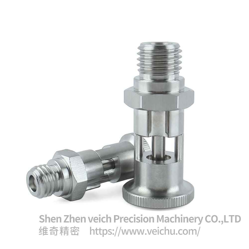 VCN215-CS-All Stainless Steel Hand-Retractable Plungers