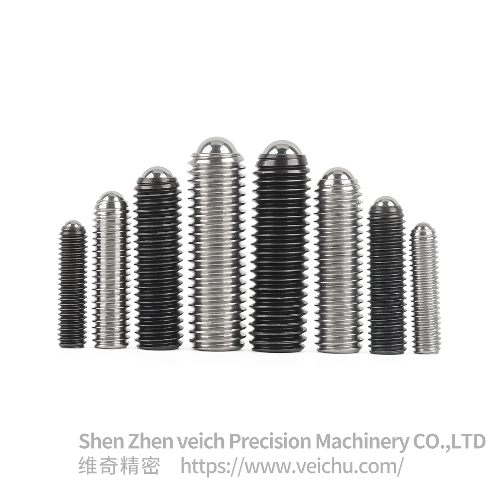 VCN419-SS Stainless Steel Threaded Type Ball Head Plunger