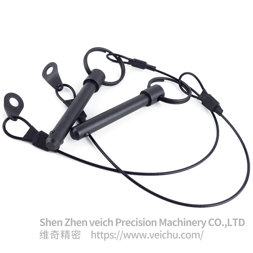  Stainless Steel Black Oxide Pull-ring Type Quick release lock pin