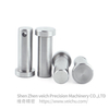Cylindrical Flat-head Stainless Steel Custom Pins with Holes