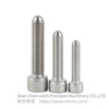 VCN419.1-SS Stainless Steel Ball Screw with Hexagon Socket Base