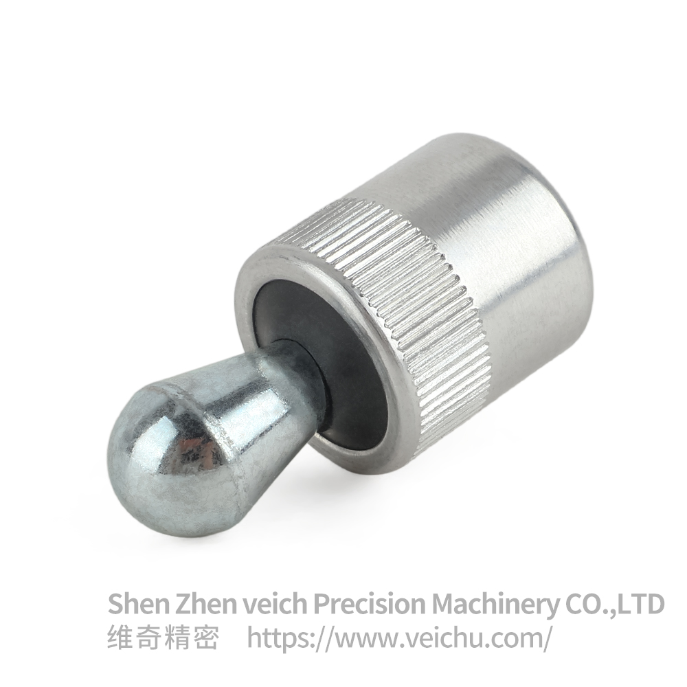 VCN523-B Aluminum Side Locating Pin With Dust-proof Ring