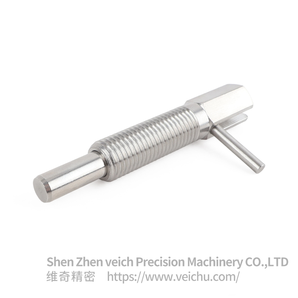 VCN233-CN Stainless Steel L-handle Type Spring Loaded Plunger