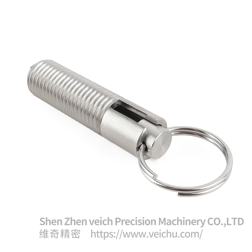 VCN234-CN Stainless Steel Ring-Pull Indexing Plungers