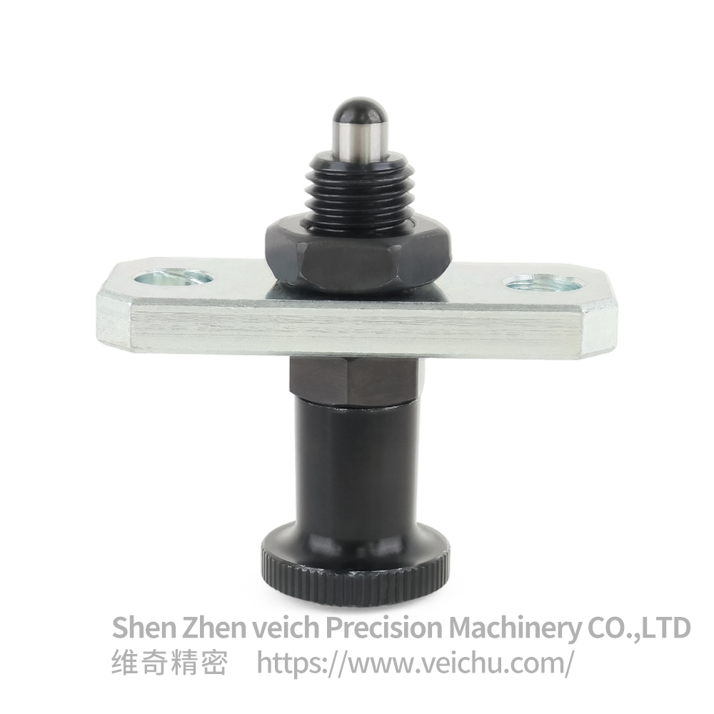 VCN242-BK Carbon Steel ReturnType Indexing Spring with Flange