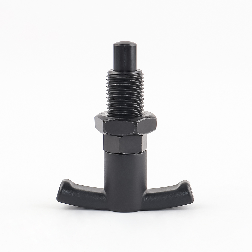 VCN250-BK Return Type Carbon Steel T Handle Indexing Plunger