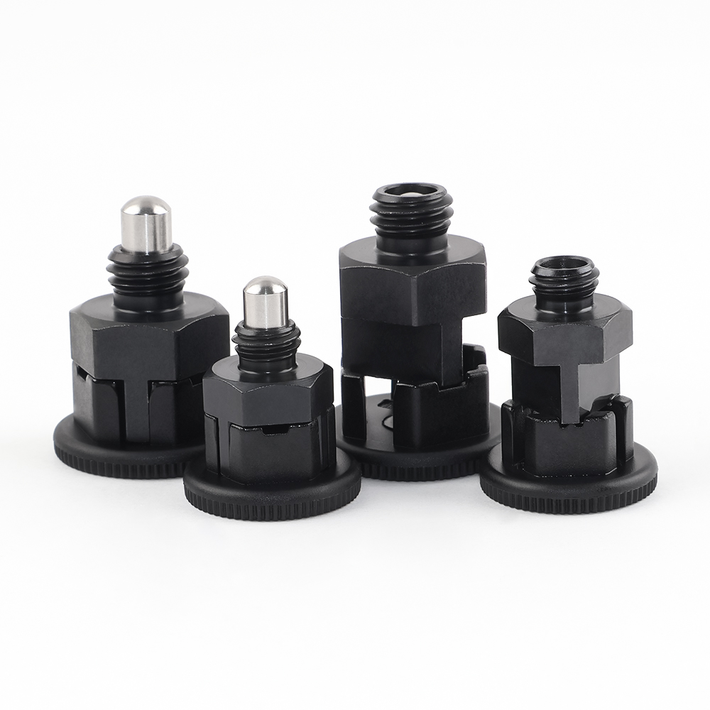 VCN213 Carbon Steel Indexing Plunger - Self-Locking Type