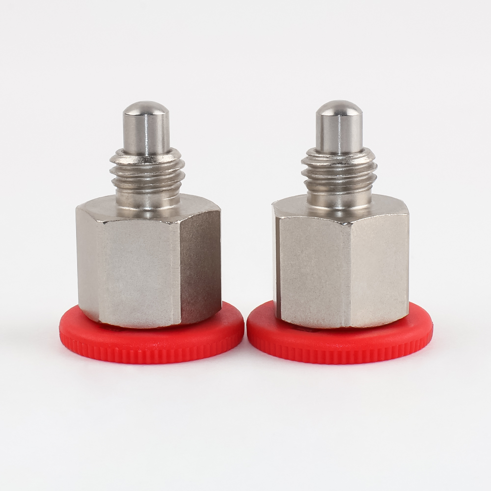 VCN213 Mini Spring Loaded Indexing Plunger - Return Type
