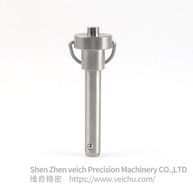 VCN112 All Stainless Steel Push Button Ball Lock Pin