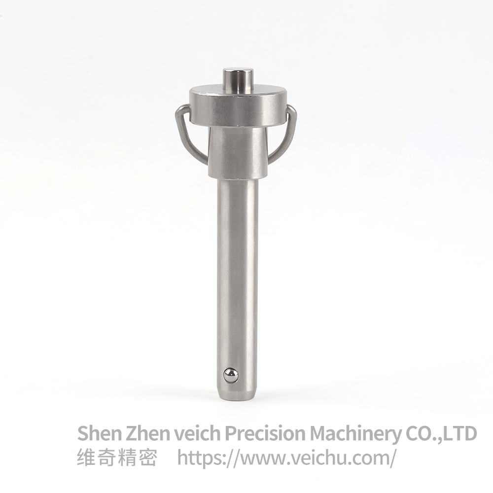 VCN112 All Stainless Steel Push Button Ball Lock Pin