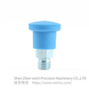 VCN218-C/MC Blue Handle Carbon Steel Self-locking Type Spring Plungers