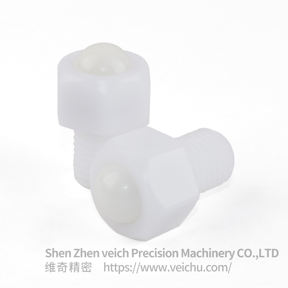 VCN323 POM Ball Rollers with Threaded Rod