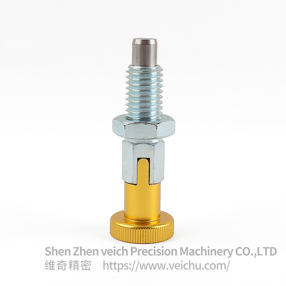 VCN217-CK -Gold Carbon Steel Indexing Plungers