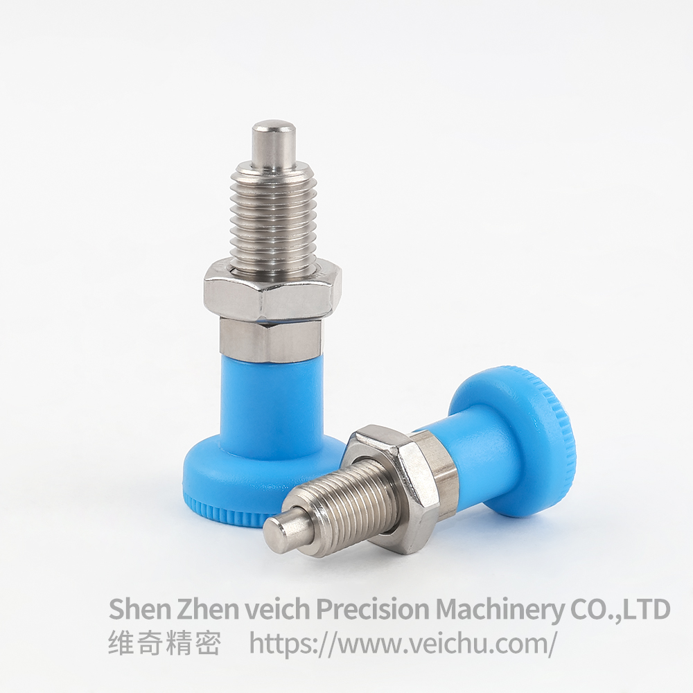 VCN220-BNK Stainless Steel Spring Loaded Plunger