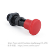 VCN221-CK-Red Carbon Steel Nylon 6 Knob Lock-out Spring Plungers