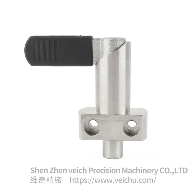 VCN226.1-BN Stainless Steel L Type Handle Indexing Plunger with Flange