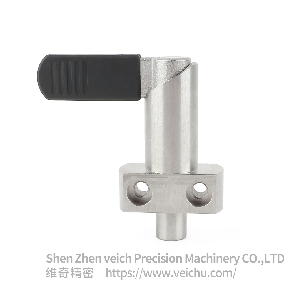 VCN226.1-BN Stainless Steel L Type Handle Indexing Plunger with Flange