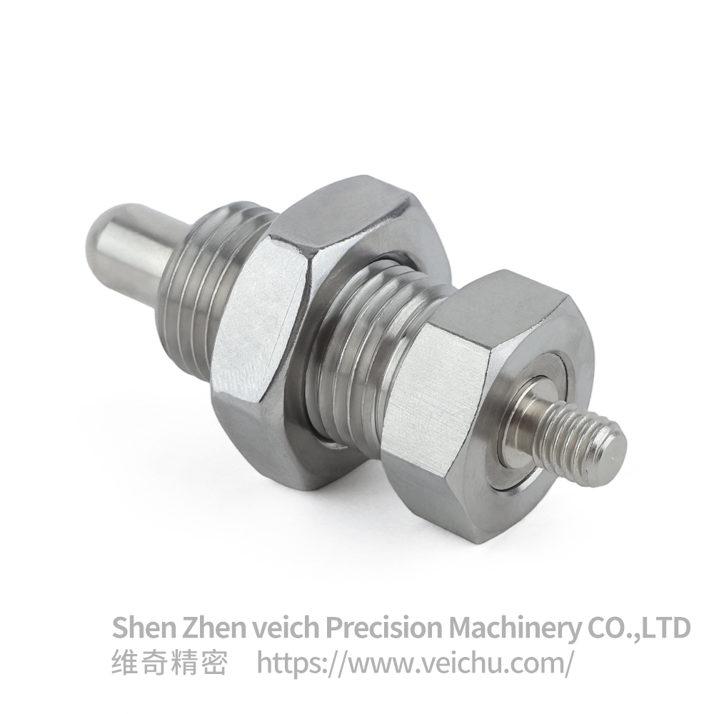 VCN224-GNK- Stainless Steel Precision Indexing Plunger without Knob