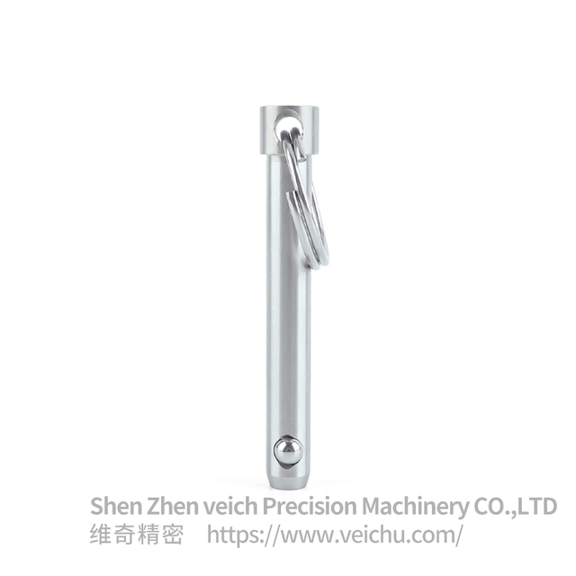  Stainless Steel Pull-ring Type Ball Lock Pin with Single Bead