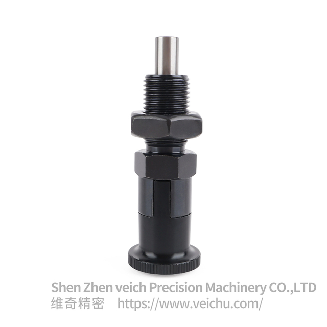 VCN211-CK Carbon Steel Rest Position Type Aluminum Knob Indexing Plunger