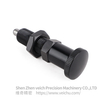 VCN212-BK Carbon Steel Aluminum Knob Return Type Indexing Plunger