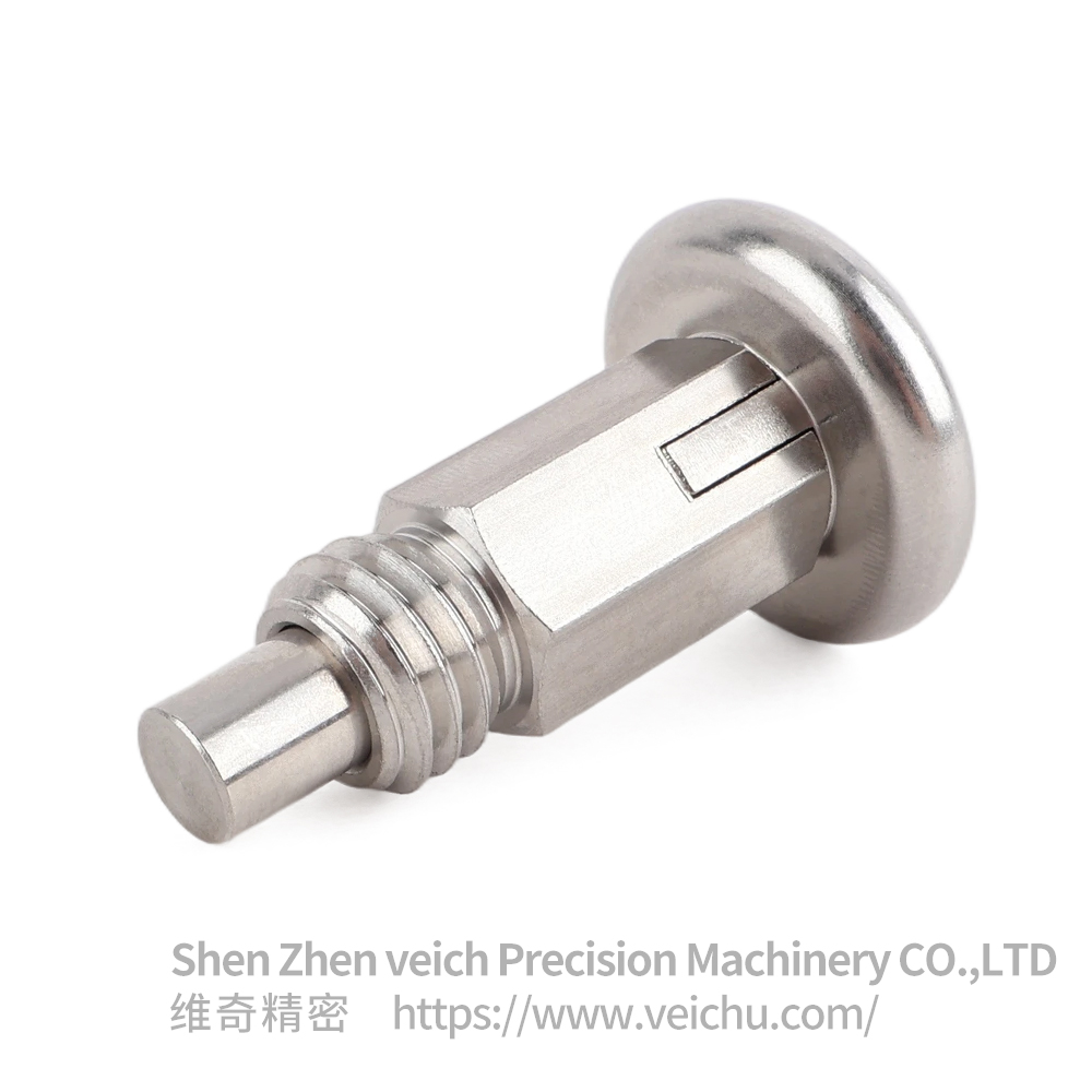 VCN231-CN Rest Position Type Stainless Steel Aluminum Knob Hand-Retractable Plungers