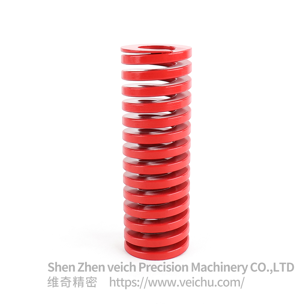 TM-Medium Load Red Alloy Steel Die Spring