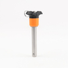VCN120 Push Button Type Orange Knob Quick Release Pin