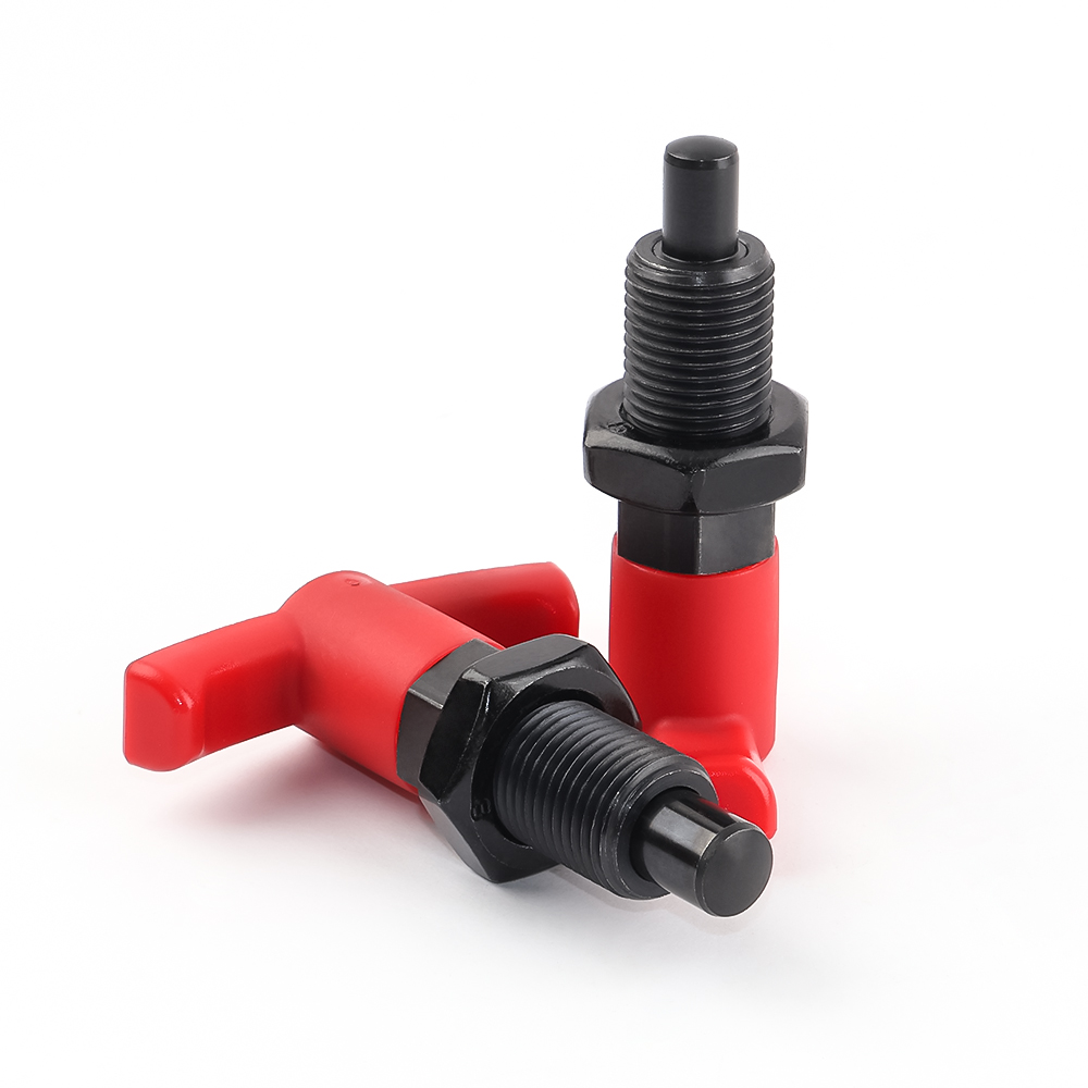 VCN250-BK Return Type T-Handle Carbon Steel Spring Detent Plungers