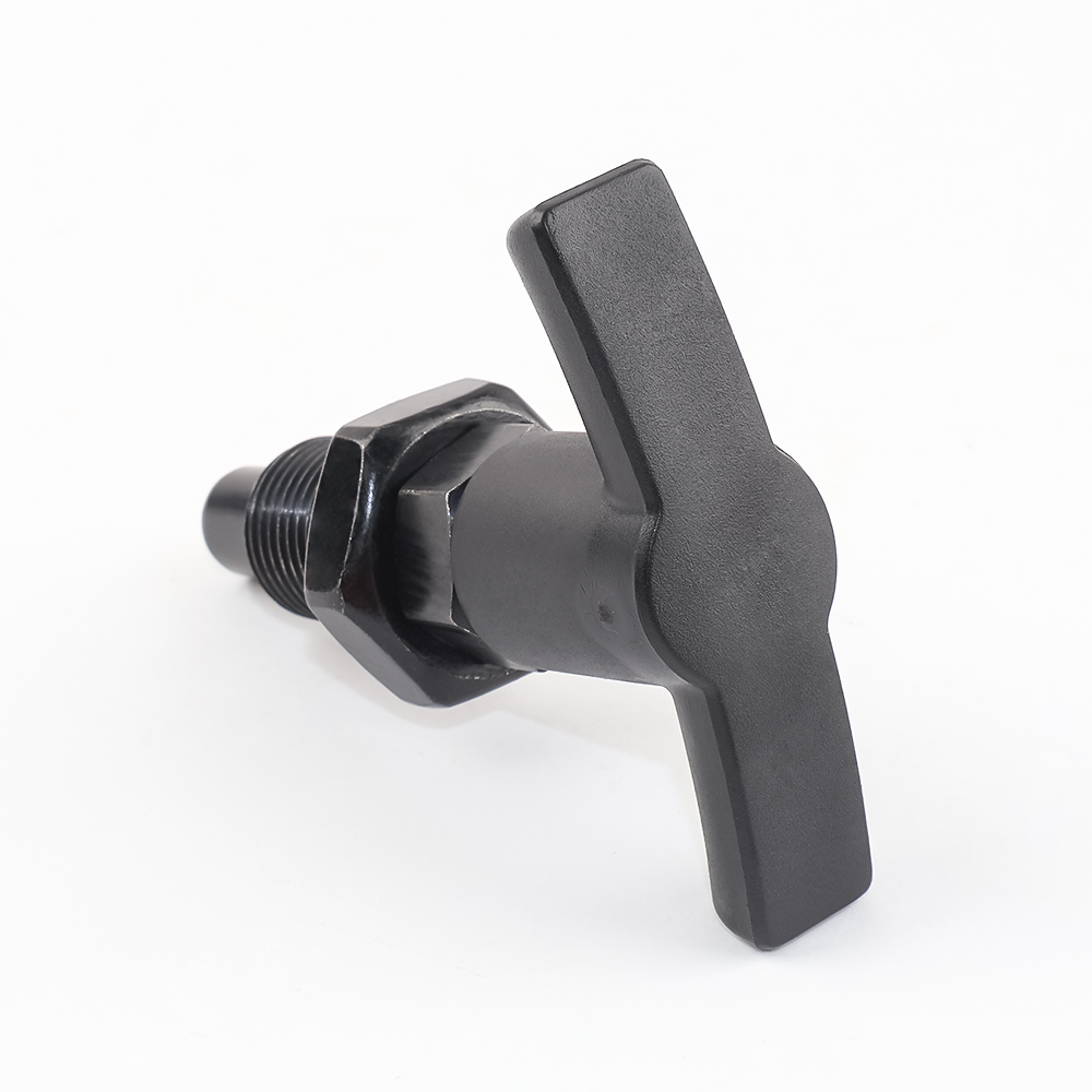 VCN250-BK Return Type Carbon Steel T Handle Indexing Plunger