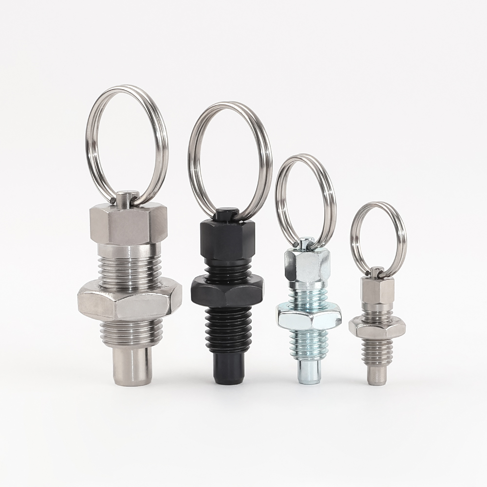 VCN217-LPK Carbon Steel Pull-ring Retractable Spring Plungers
