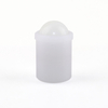 VCN410 White POM Ball Plunger - Press Fit,Flange