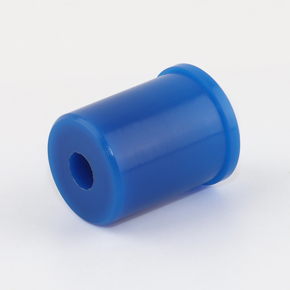 VCN410 Blue POM Ball Plunger - Press Fit,Flange