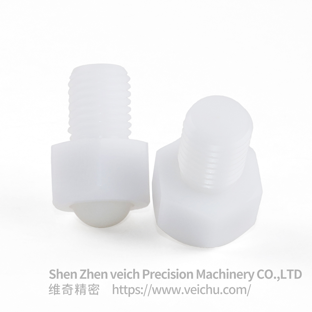 VCN323 POM Ball Rollers with Threaded Rod