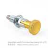 VCN217-CK -Gold Carbon Steel Indexing Plungers