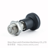 VCN216-CNK-Black Stainless Steel Dowel Spring Loaded Plunger