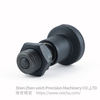 VCN216-CK-Black Carbon Steel Plastic Knob Sring plunger