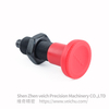 VCN219-BK-Red Handle Carbon Steel Indexing Spring Plunger