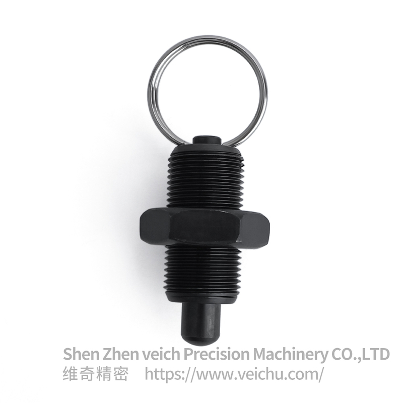 VCN236-LK Carbon Steel Pull Ring Spring-Loaded Positioning Pins