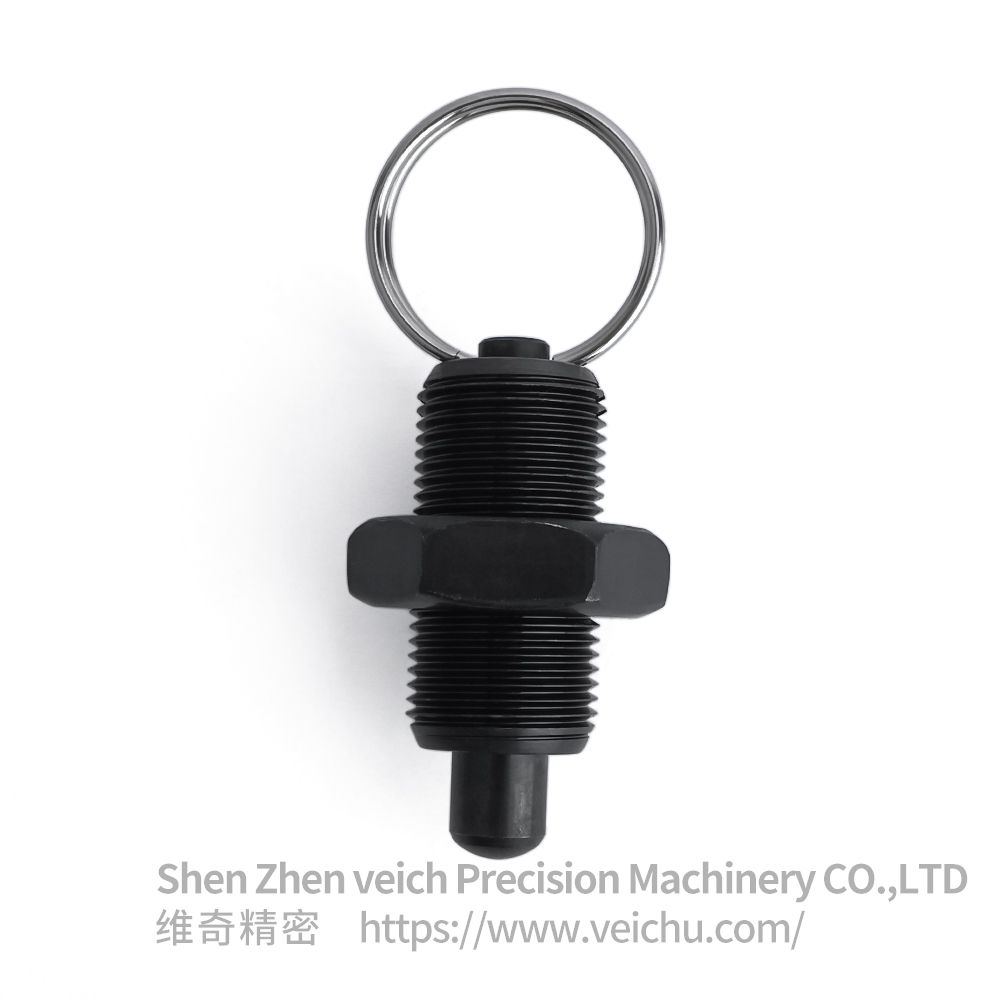 VCN236-LK Carbon Steel Pull Ring Spring-Loaded Positioning Pins