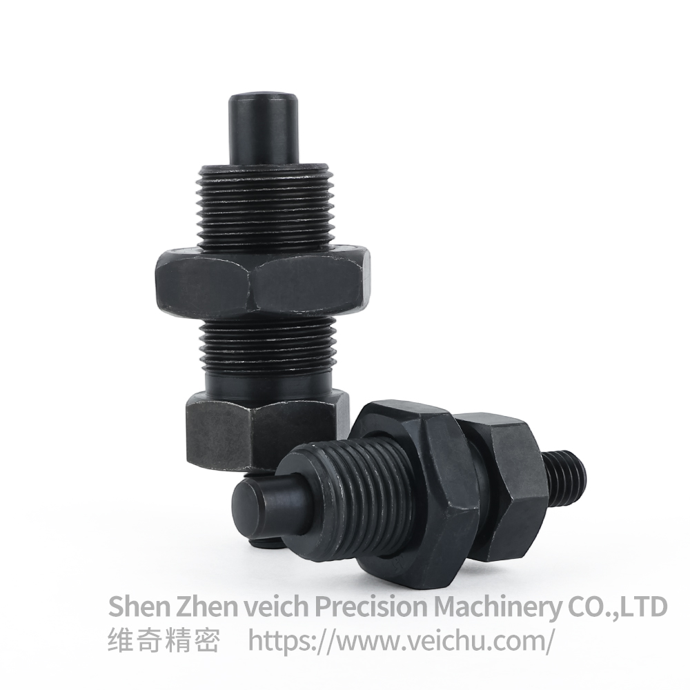 VCN223-GK- Carbon Steel Dowel Spring Loaded Plunger No Knob